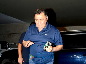 Ranbir Kapoor, Rishi Kapoor and Neetu Kapoor grace the screening of Jagga Jasoos