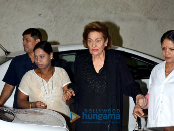 Ranbir Kapoor, Rishi Kapoor and Neetu Kapoor grace the screening of Jagga Jasoos