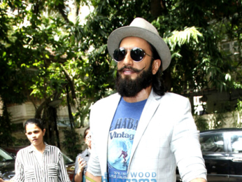 Ranveer Singh shoots with Neha Dhupia