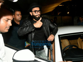 Ranveer Singh snapped at Otters Club in Bandra