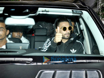 Ranveer Singh snapped at Sunny Super Sound