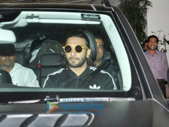 Ranveer Singh snapped at Sunny Super Sound