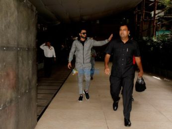 Superstar Ranveer Singh snapped in Bandra