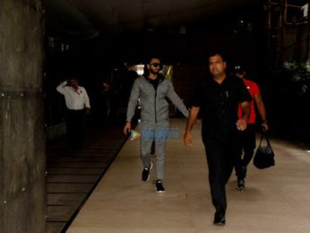 Superstar Ranveer Singh snapped in Bandra