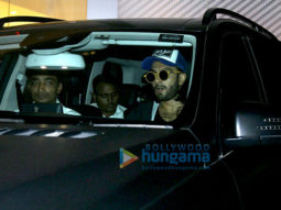 Ranveer Singh snapped post his gym session
