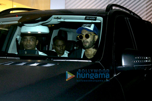 Ranveer Singh snapped post his gym session