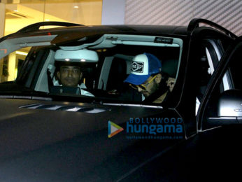 Ranveer Singh snapped post gym