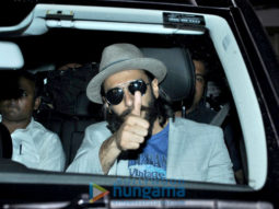 Ranveer Singh and Ileana D’Cruz snapped at Sunny Super sound post dubbing