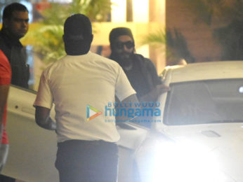Ranveer Singh snapped post his gym session in Bandra