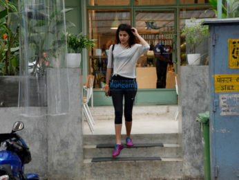 Stunning Rhea Chakraborty snapped at The Kitchen Garden