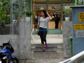 Stunning Rhea Chakraborty snapped at The Kitchen Garden