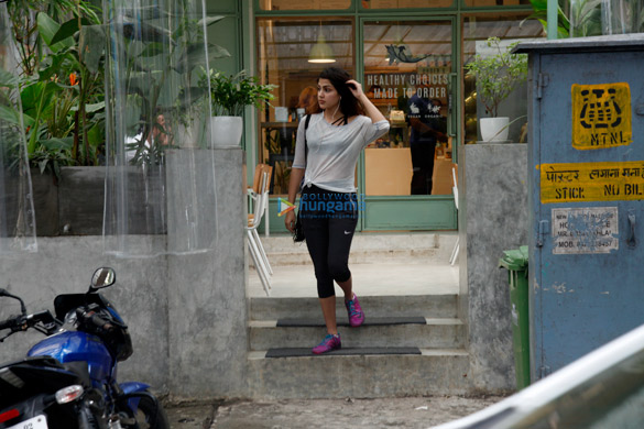 Stunning Rhea Chakraborty snapped at The Kitchen Garden Stunning Rhea Chakraborty snapped at The Kitchen Garden