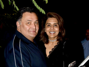 Rishi Kapoor, Neetu Singh and Riddhima Kapoor Sahani snapped post Neetu Singh's birthday celebrations