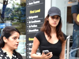 SNAPPED Disha Patani captured in Bandra with an ankle bandage