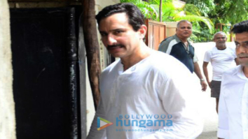 Saif Ali Khan and Sidharth Malhotra snapped in Bandra