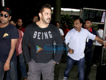 Salman Khan arrives from Morocco post 'Tiger Zinda Hai' shoot
