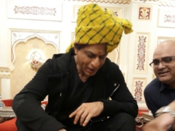 YUMMY! Shah Rukh Khan relishes Rajasthani Thali in Jaipur