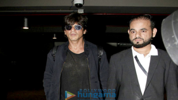 Shah Rukh Khan returns from Los Angeles