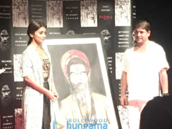 Shriya Saran attends Dr. Bharath Thakur’s Solo Art Exhibition