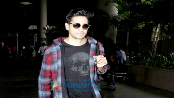 Sidharth Malhotra back from Aiyaary shoot