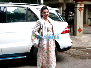 Soha Ali Khan snapped in Bandra