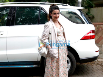 Soha Ali Khan snapped in Bandra