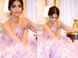 WOW! Sonam Kapoor stuns in a beautiful lilac gown at the Paris Couture Week after party