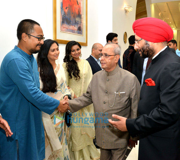 special screening of raag desh for ex president pranab mukherjee 5