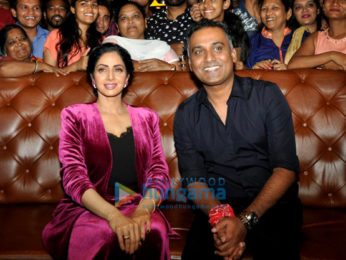 Sridevi snapped at 'Mom' Special screening for Fans