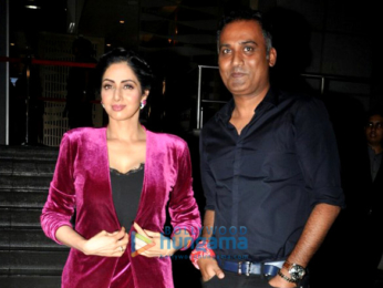 Sridevi snapped at 'Mom' Special screening for Fans