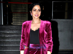 Sridevi and director Ravi Udyawar snapped at the special screening of their film ‘Mom’
