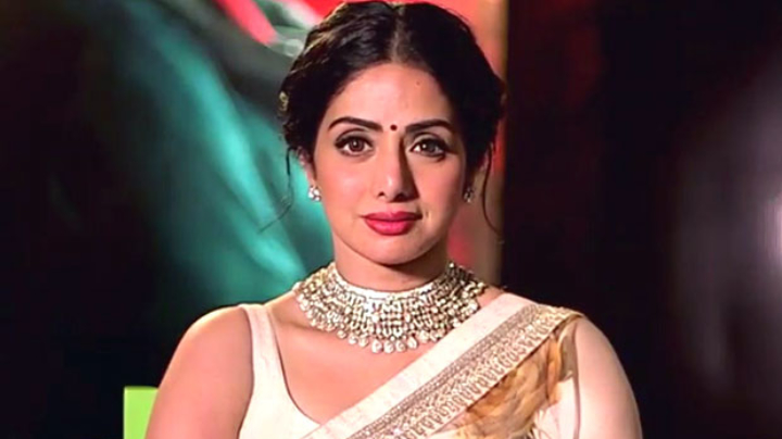 Sridevi’s In Tears With The Emotional Message.