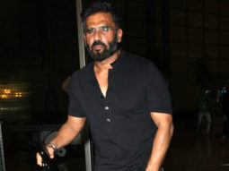 Suniel Shetty SPOTTED At The Airport Leaving For IIFA New York 2017