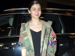 Super Cute Alia Bhatt SPOTTED At The Airport Leaving For IIFA New York 2017