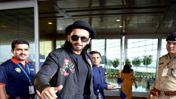 Superstar Ranveer Singh snapped at international airport