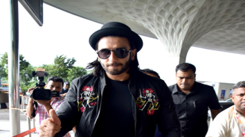 Superstar Ranveer Singh snapped at international airport