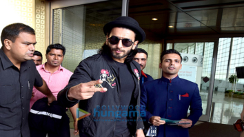 Superstar Ranveer Singh snapped at international airport