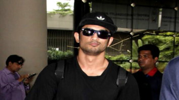 Sushant Singh Rajput and Kangna Ranaut snapped at the airport