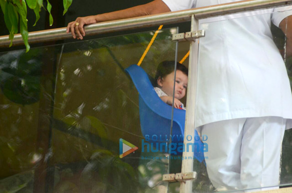 taimur ali khan looks super cute as he plays around at his home in bandra 1