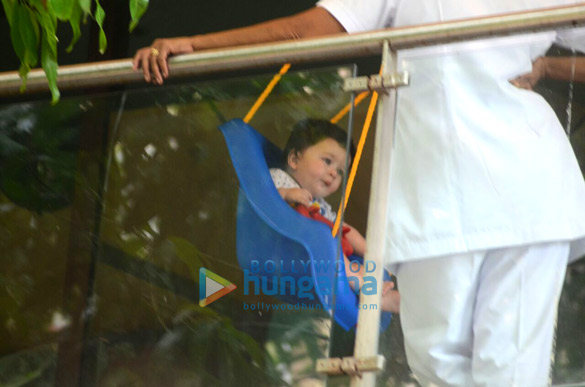 taimur ali khan looks super cute as he plays around at his home in bandra 2