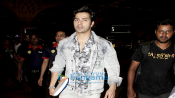 The cast of Varun Dhawan starrer Judwaa 2 snapped at the airport