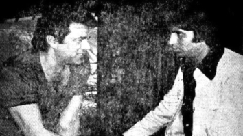 Throwback: Amitabh Bachchan shared an image of Dharmendra and himself on sets of Sholay
