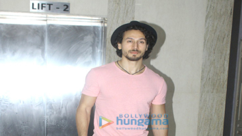 Tiger Shroff, Disha Patani & Nidhhi Agerwal snapped at the special screening of the film Munna Michael