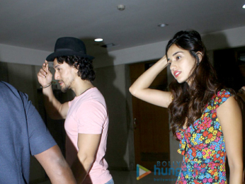 iger Shroff, Disha Patani & Nidhhi Agerwal snapped at the screening of 'Munna Michael'
