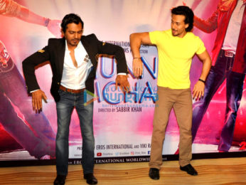 Tiger Shroff and Nawazuddin Siddiqui unveil the 'SWAG' song from their film 'Munna Michael'