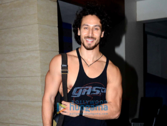 Tiger Shroff snapped in Bandra