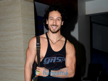 Tiger Shroff snapped in Bandra