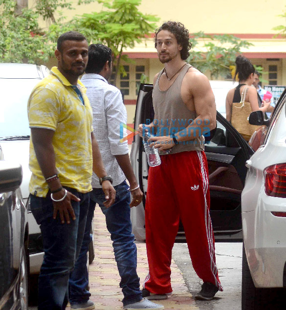 tiger shroff snapped post his gym session 2