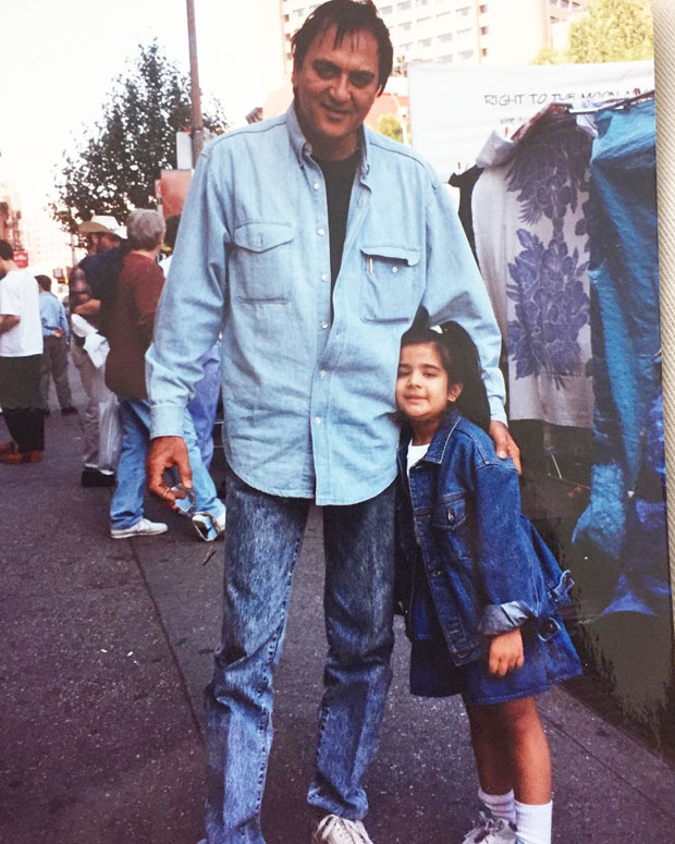 Trishala Dutt shares cute childhood picture with grandfather Sunil Dutt