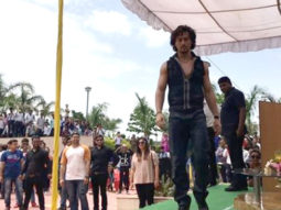 Tiger Shroff Performs Stunt In Front Of A Live Audience